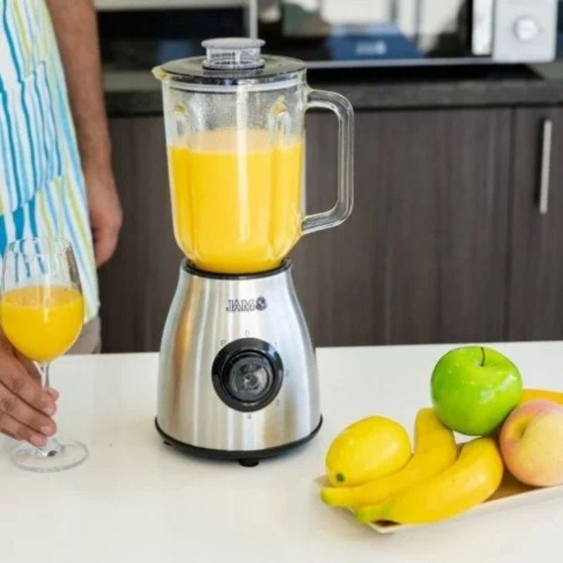 LICUADORA JAM 650W. Inox c/ JARRA DE VIDRIO - Imagen 2